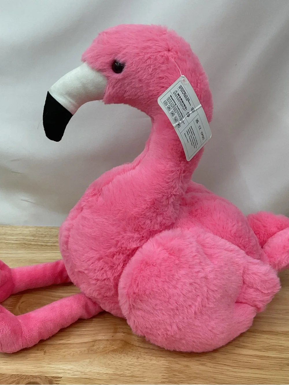 Plush Pink Flamingo Family Pet Toy Set